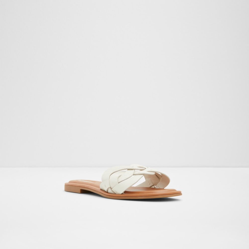 Sandalias Aldo Adwilaviel Chanclas Sandal Blancos | 25GEZKUTO