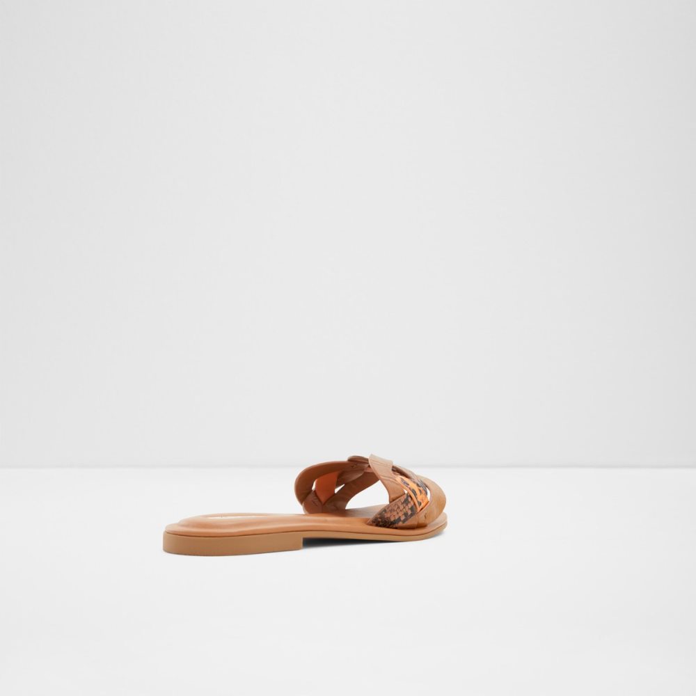 Sandalias Aldo Adwilaviel Chanclas Sandal Marrom Multicolor | 52YFCZMLB