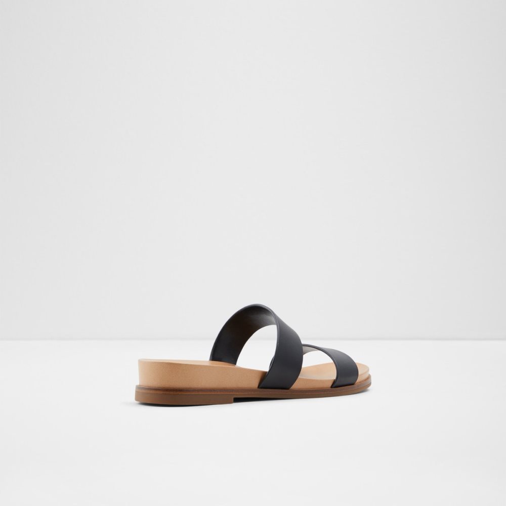 Sandalias Aldo Aliawen Chanclas Sandal Negros | 67KTBAQIZ