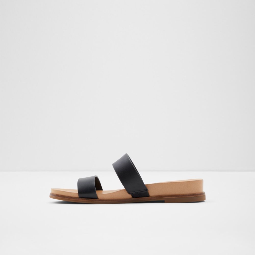 Sandalias Aldo Aliawen Chanclas Sandal Negros | 67KTBAQIZ