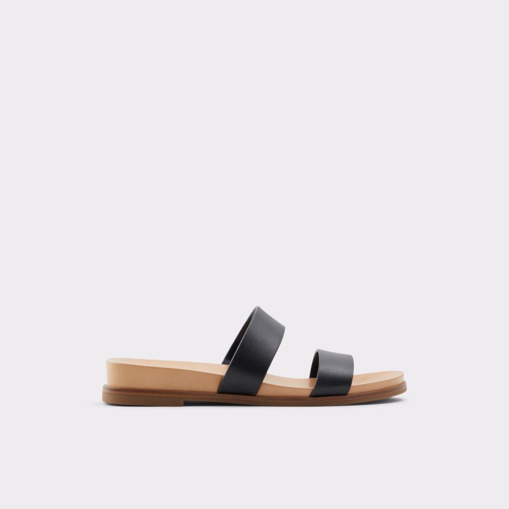 Sandalias Aldo Aliawen Chanclas Sandal Negros | 67KTBAQIZ