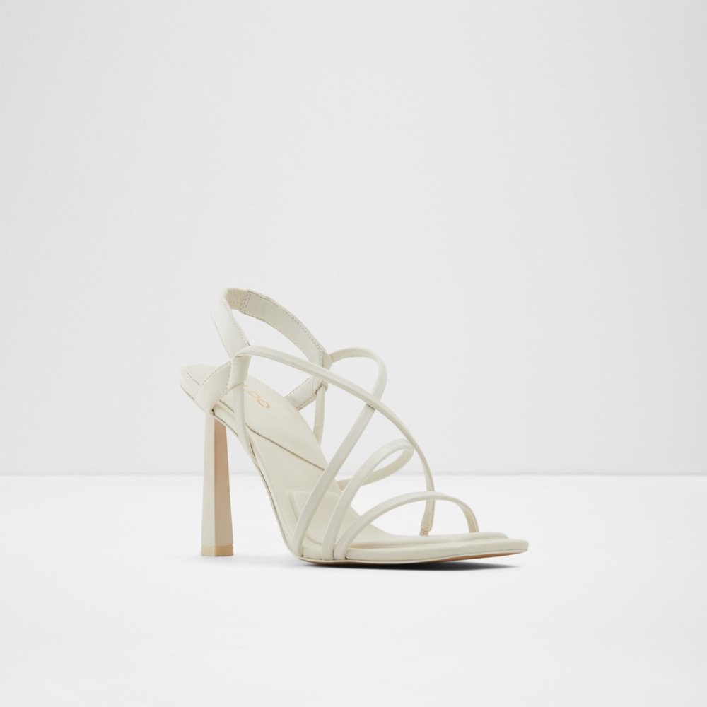 Sandalias Aldo Amilia Tiras High Sandal Blancos | 93YUCDNPG