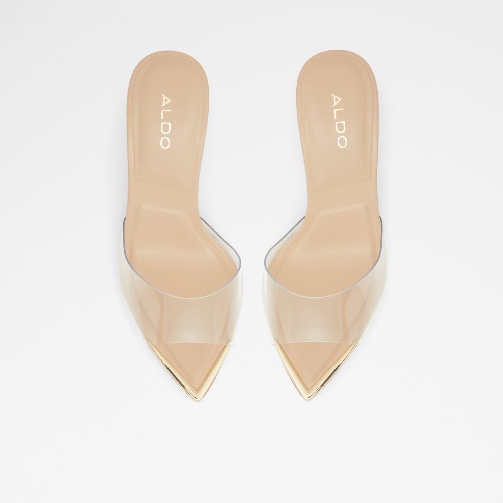 Sandalias Aldo Annabrilden High Sandal - Stiletto Beige | 98KHNMFTV