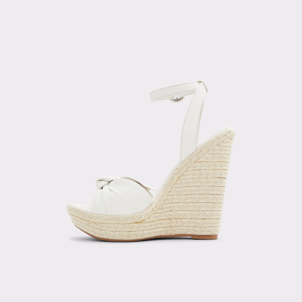 Sandalias Aldo Besch Wedge Sandal - Wedge Blancos | 87DLOFRMK