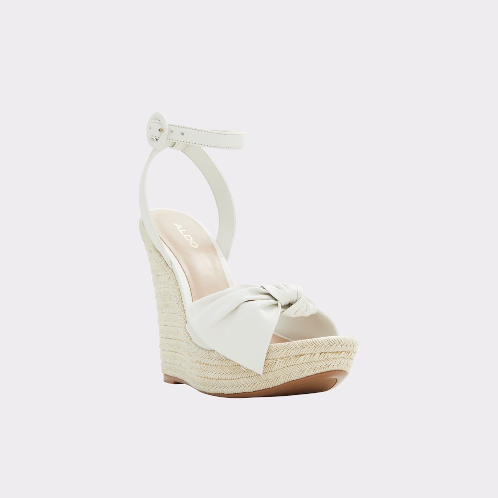 Sandalias Aldo Besch Wedge Sandal - Wedge Blancos | 87DLOFRMK