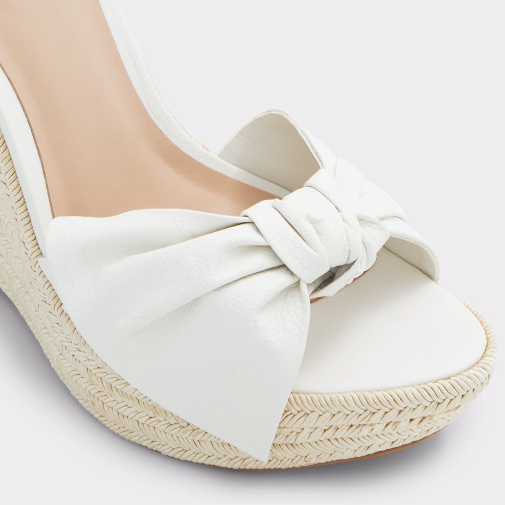 Sandalias Aldo Besch Wedge Sandal - Wedge Blancos | 87DLOFRMK