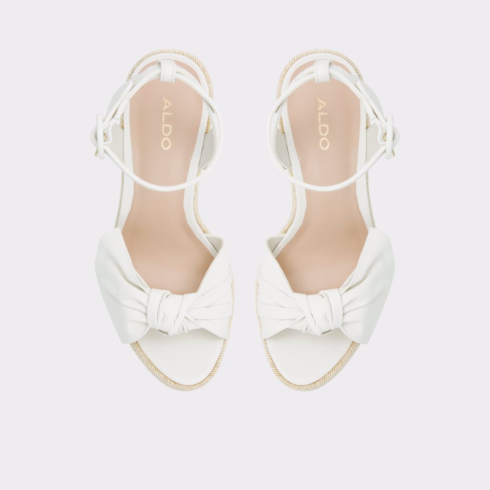 Sandalias Aldo Besch Wedge Sandal - Wedge Blancos | 87DLOFRMK