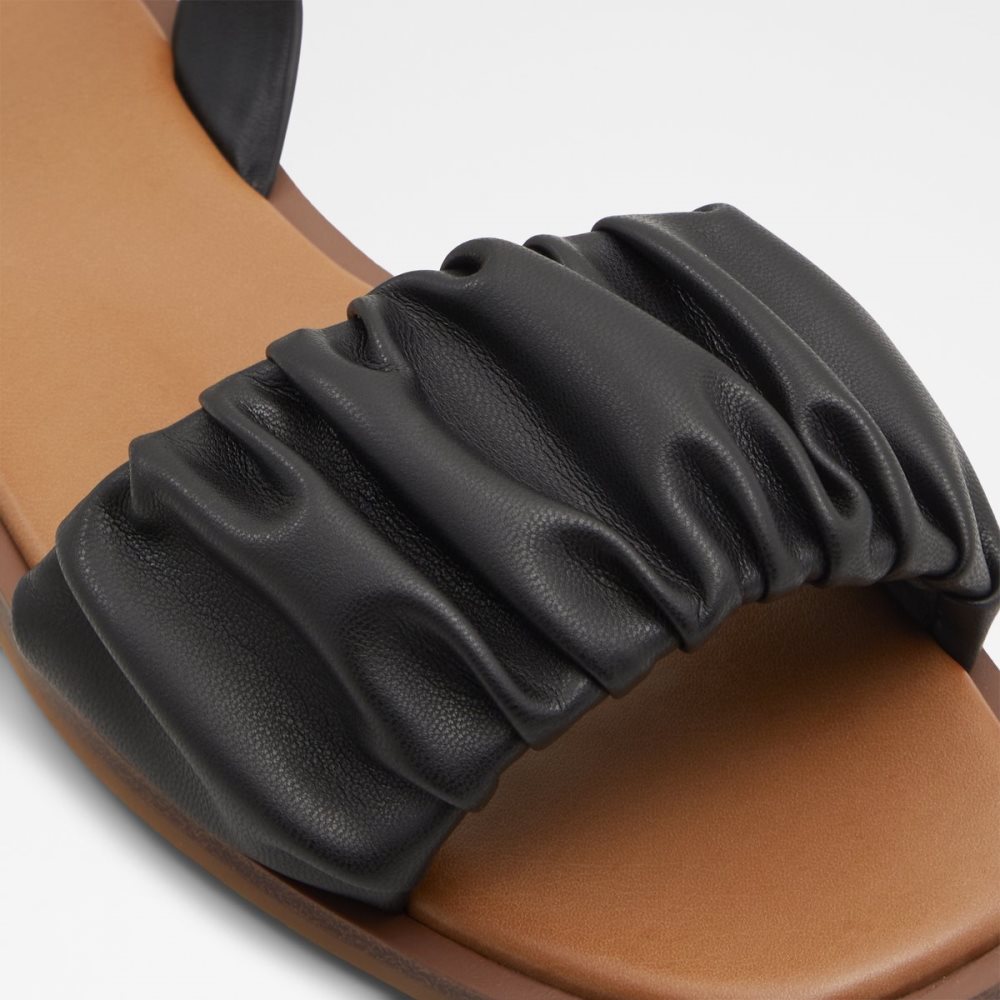 Sandalias Aldo Brelden Chanclas Sandal Negros | 14YSUTVNJ