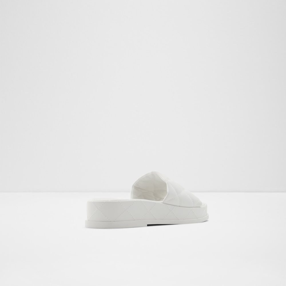 Sandalias Aldo Carreaux Chanclas Sandal - Flatform Blancos | 15CXQEURB