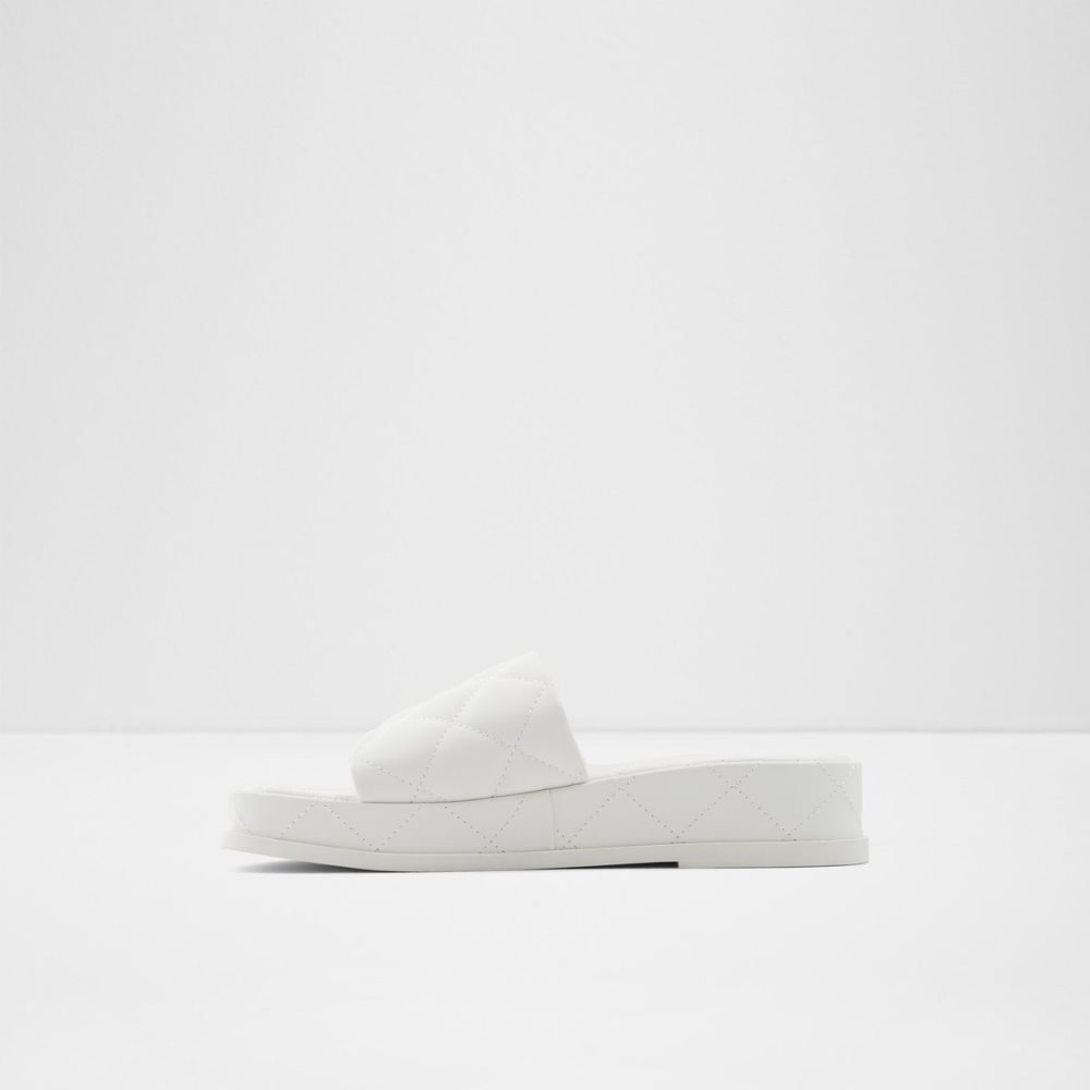 Sandalias Aldo Carreaux Chanclas Sandal - Flatform Blancos | 15CXQEURB