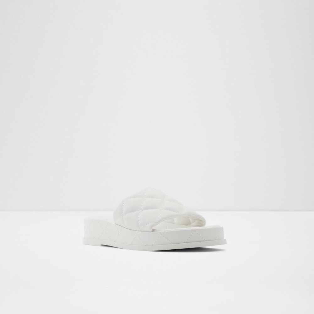 Sandalias Aldo Carreaux Chanclas Sandal - Flatform Blancos | 15CXQEURB