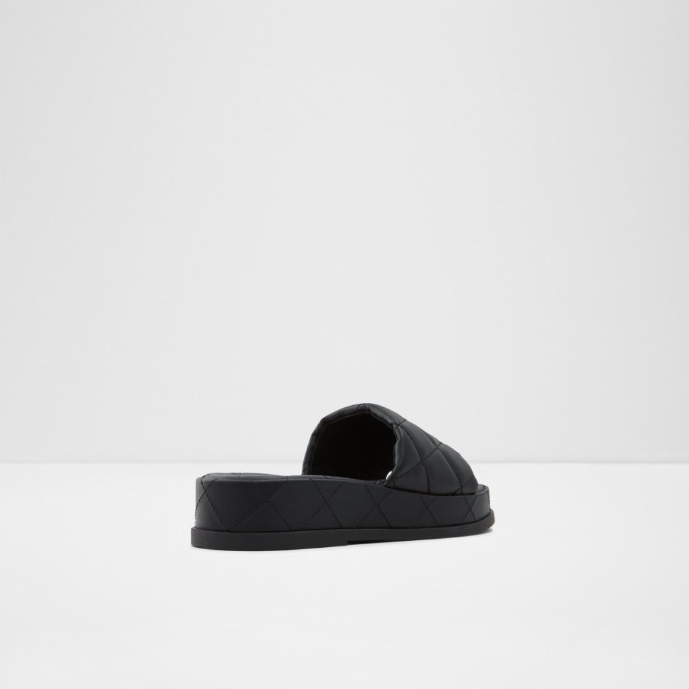 Sandalias Aldo Carreaux Chanclas Sandal - Flatform Negros | 90LQWCTON