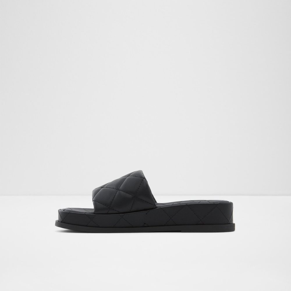 Sandalias Aldo Carreaux Chanclas Sandal - Flatform Negros | 90LQWCTON