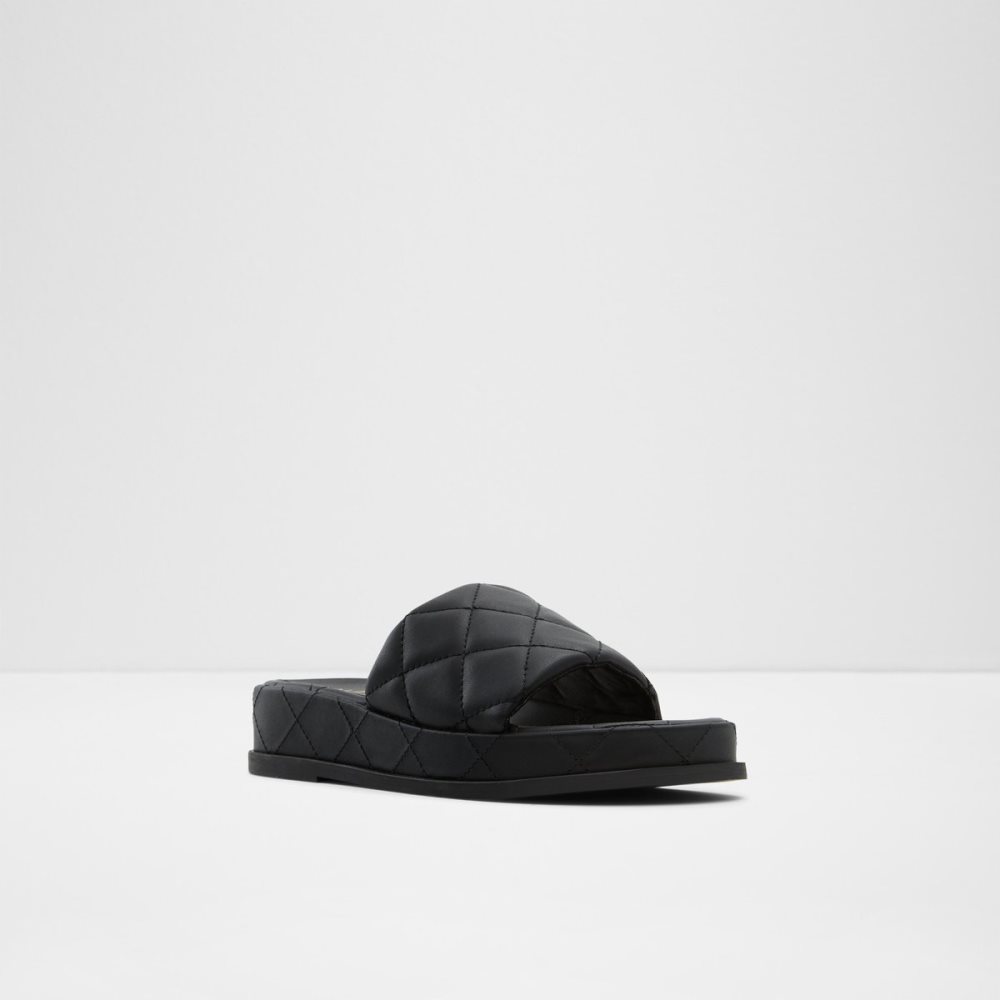 Sandalias Aldo Carreaux Chanclas Sandal - Flatform Negros | 90LQWCTON