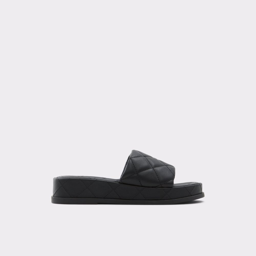 Sandalias Aldo Carreaux Chanclas Sandal - Flatform Negros | 90LQWCTON