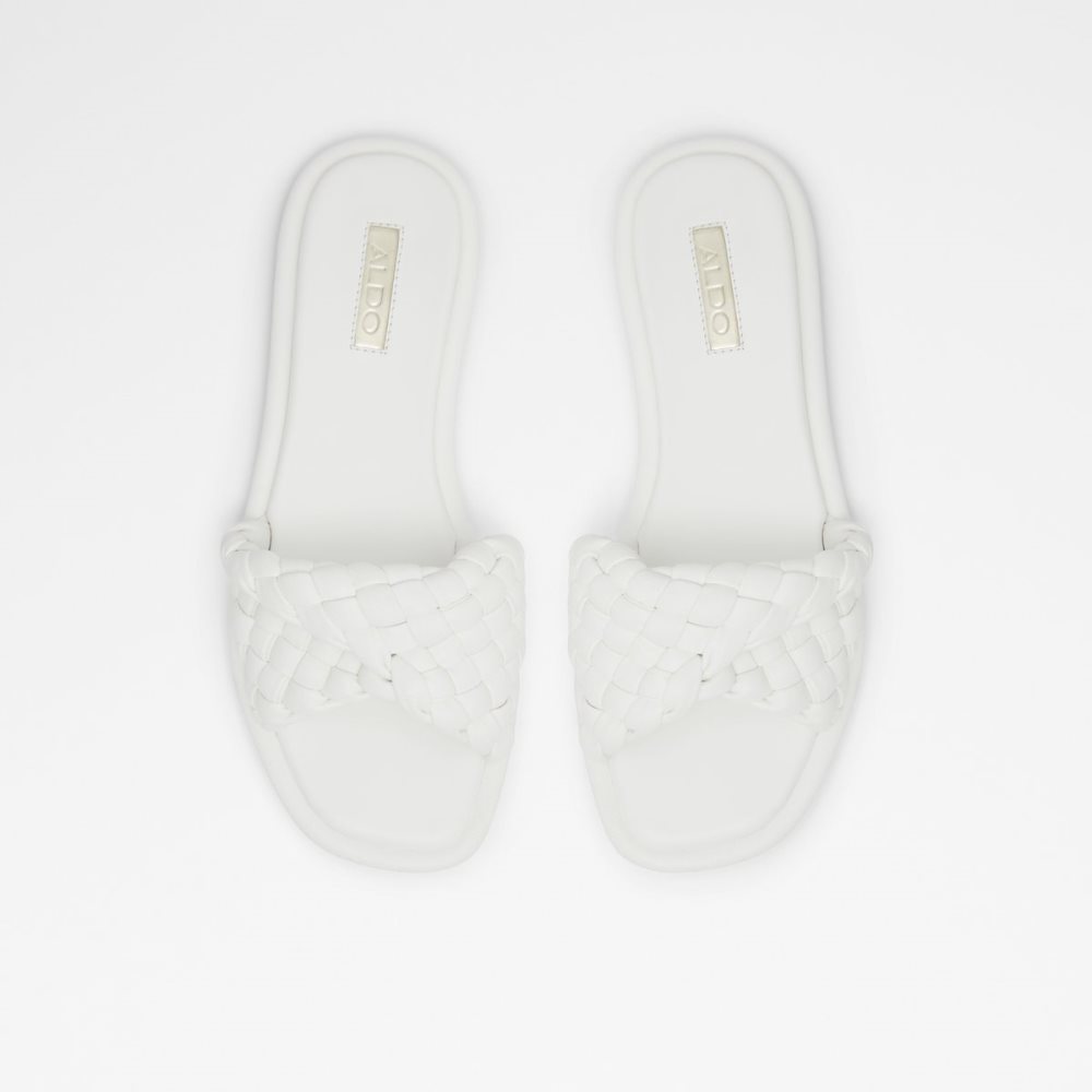 Sandalias Aldo Chicago Chanclas Sandal Blancos | 68ZAULNCH