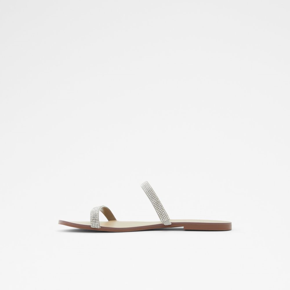 Sandalias Aldo Crelallan Planos Sandal Grises | 13UCQDPNY