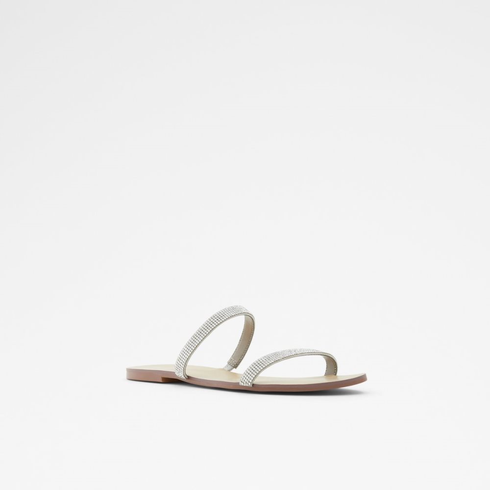 Sandalias Aldo Crelallan Planos Sandal Grises | 13UCQDPNY