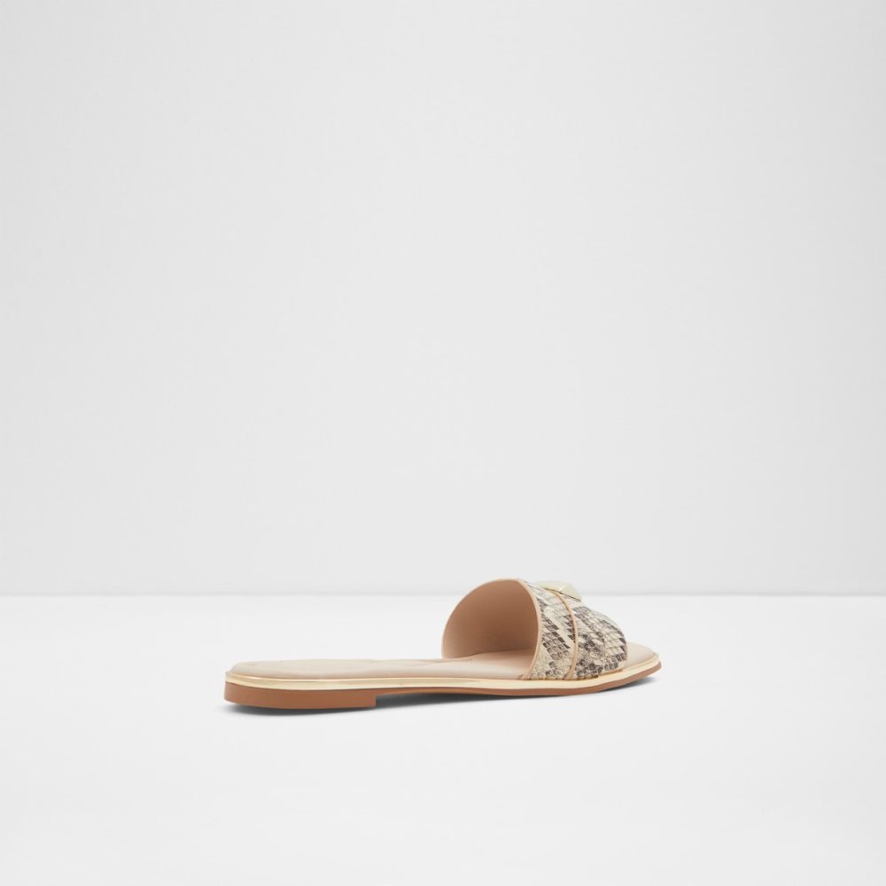 Sandalias Aldo Darine Chanclas Sandal Beige | 10HBWMTSA