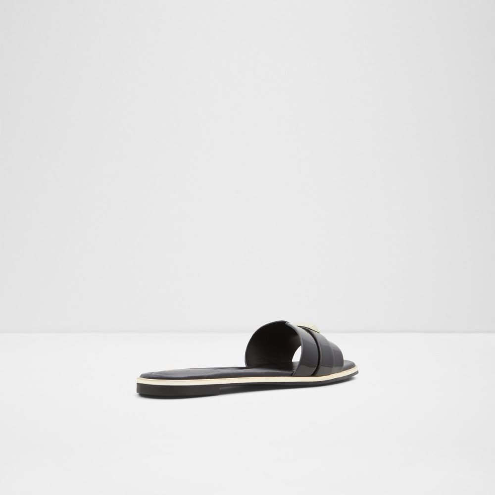 Sandalias Aldo Darine Chanclas Sandal Negros | 09TCFGESN