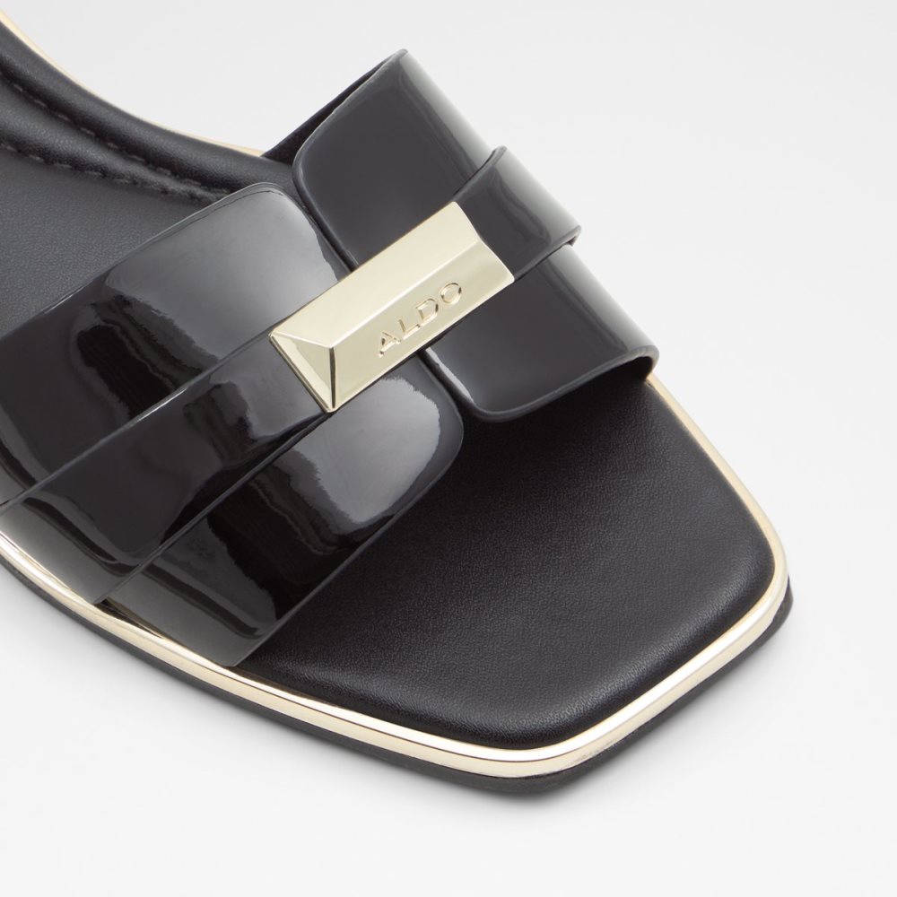 Sandalias Aldo Darine Chanclas Sandal Negros | 09TCFGESN