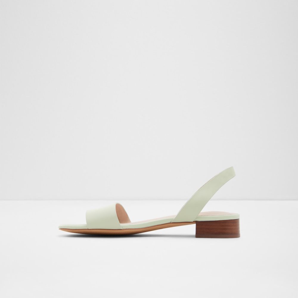 Sandalias Aldo Doredda Sling Back Planos Sandal - Verdes Claro | 87PBSMLFO