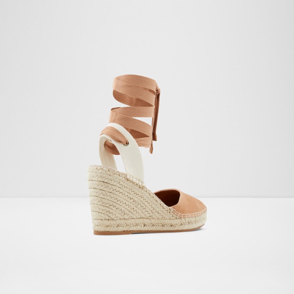 Sandalias Aldo Efemina Wedge Sandal - Wedge Marrom | 61ECRSGKB