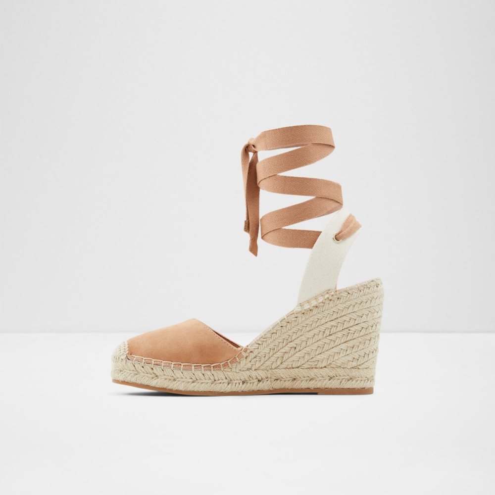 Sandalias Aldo Efemina Wedge Sandal - Wedge Marrom | 61ECRSGKB