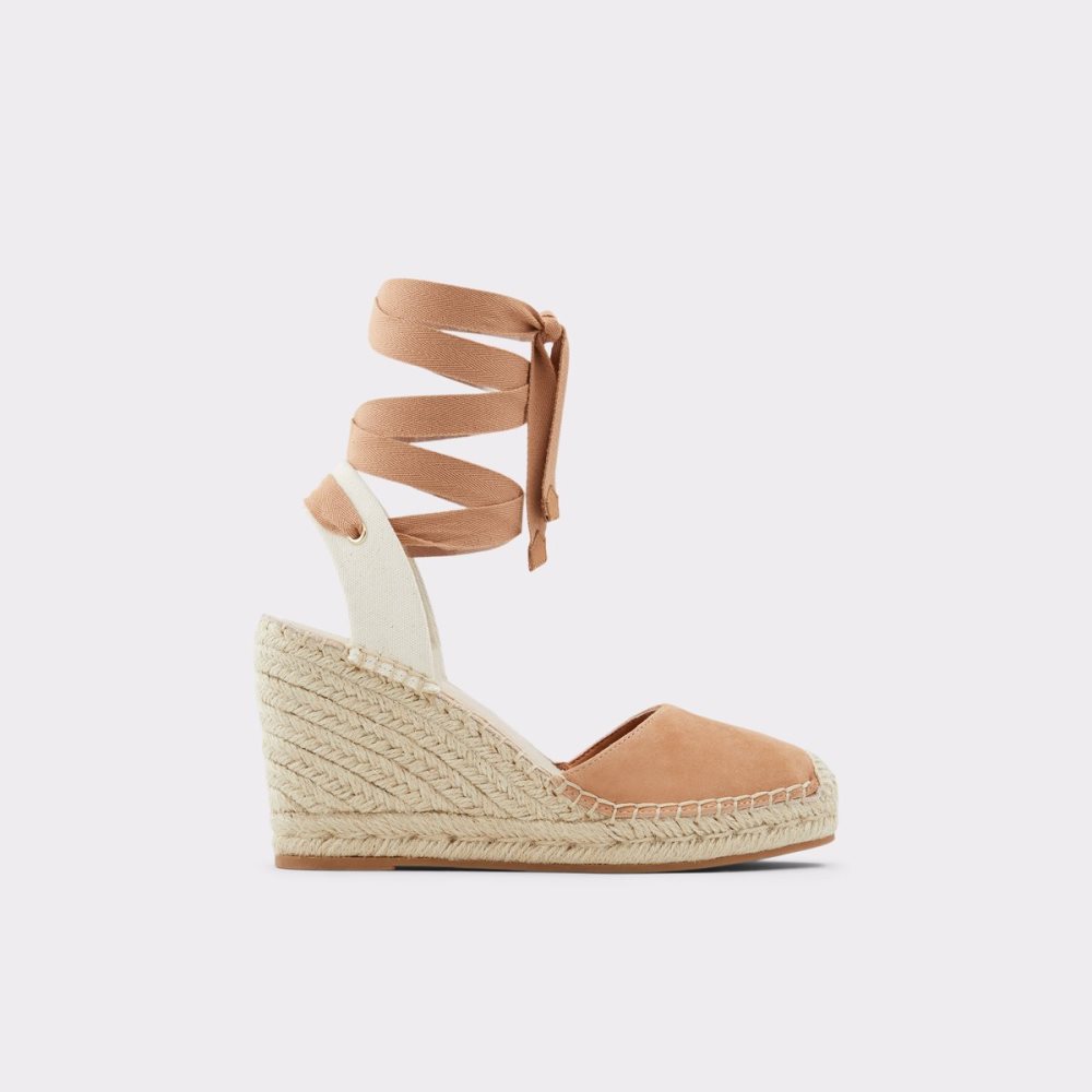 Sandalias Aldo Efemina Wedge Sandal - Wedge Marrom | 61ECRSGKB