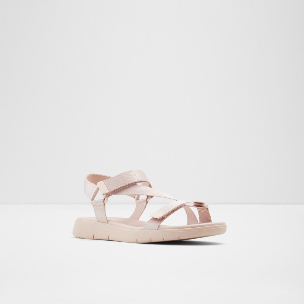 Sandalias Aldo Eoweniel Tiras Planos Sandal Rosas Claro | 13QXHRZPL