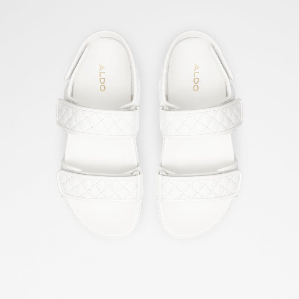 Sandalias Aldo Eowiliwia Sling Back Sandal Blancos | 12FNIBHWY