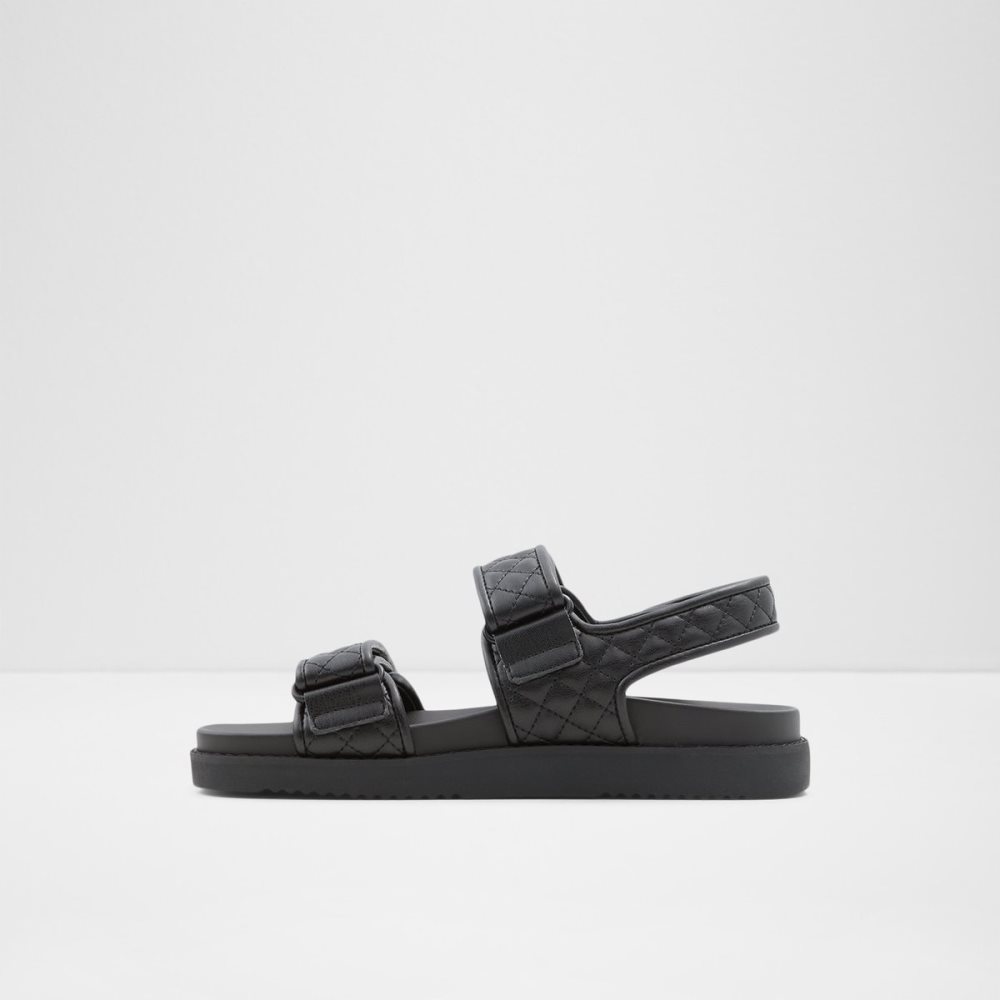 Sandalias Aldo Eowiliwia Sling Back Sandal Negros | 42PXOCYJQ