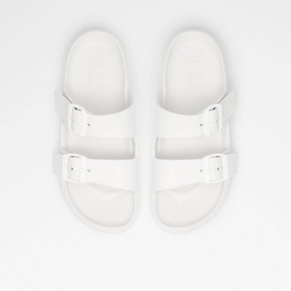 Sandalias Aldo Eteiven Chanclas Sandal Blancos | 45JILQSVM