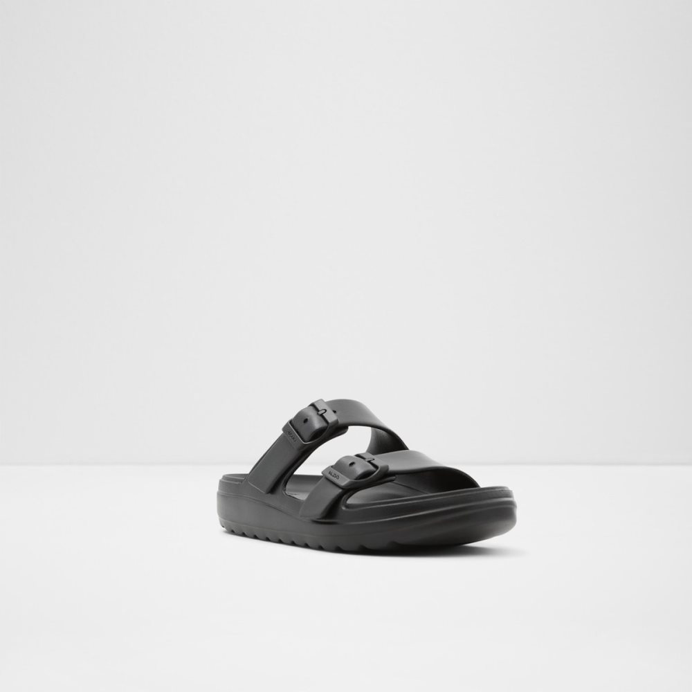 Sandalias Aldo Eteiven Chanclas Sandal Negros | 92PHFAJTW