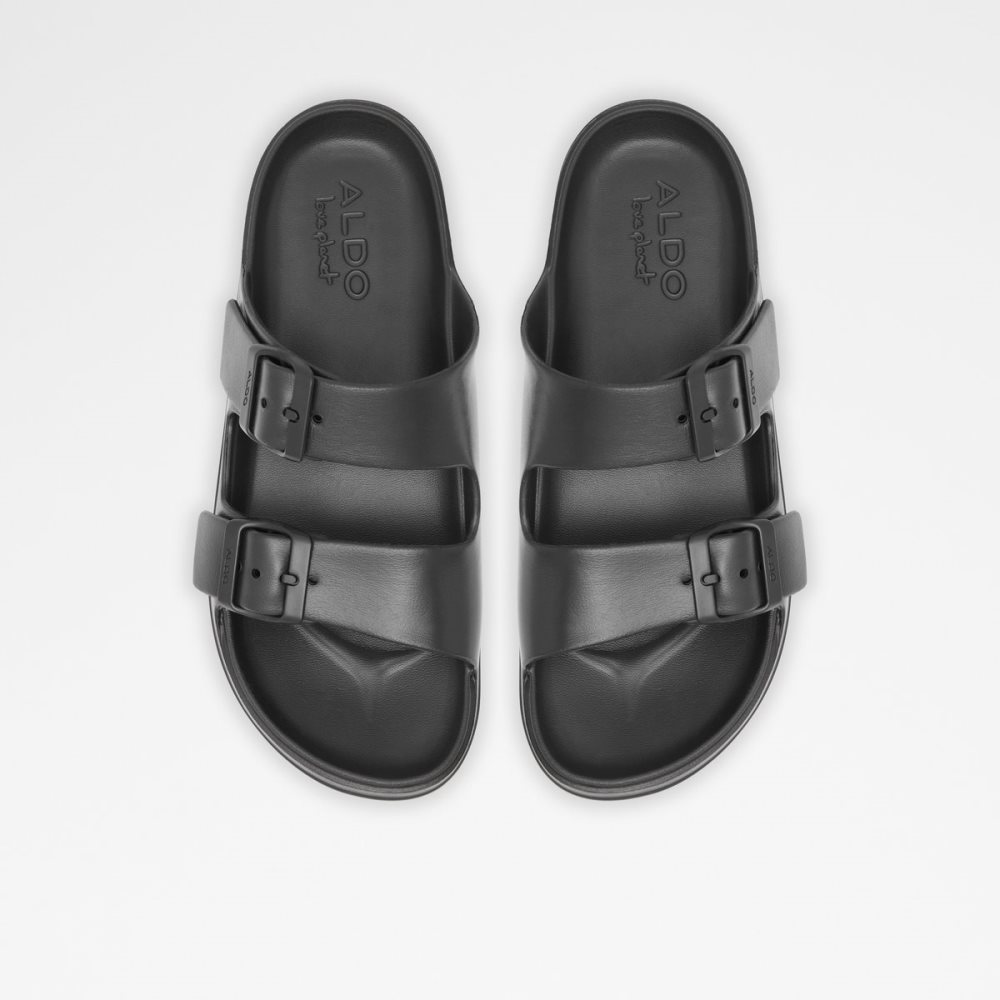 Sandalias Aldo Eteiven Chanclas Sandal Negros | 92PHFAJTW