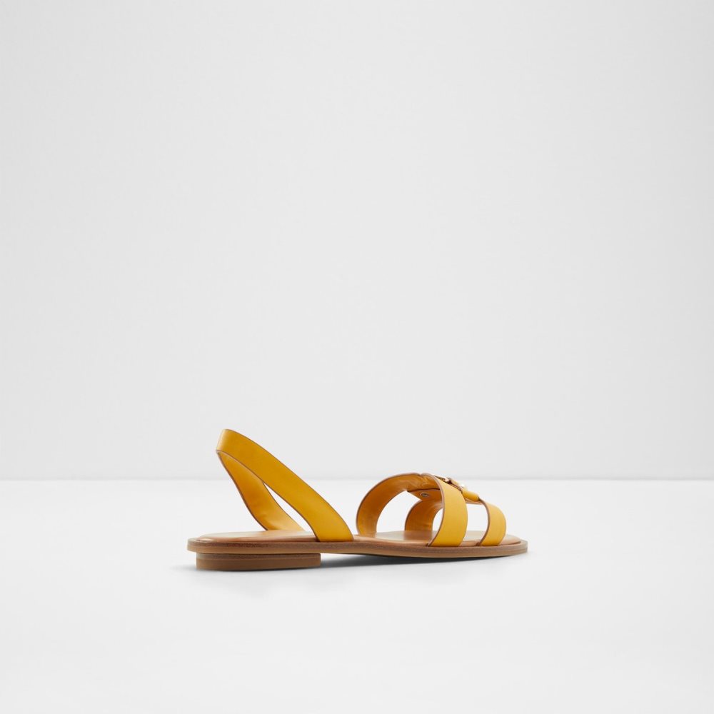 Sandalias Aldo Fandra Sling Back Sandal Amarillos | 17FKGOYBN