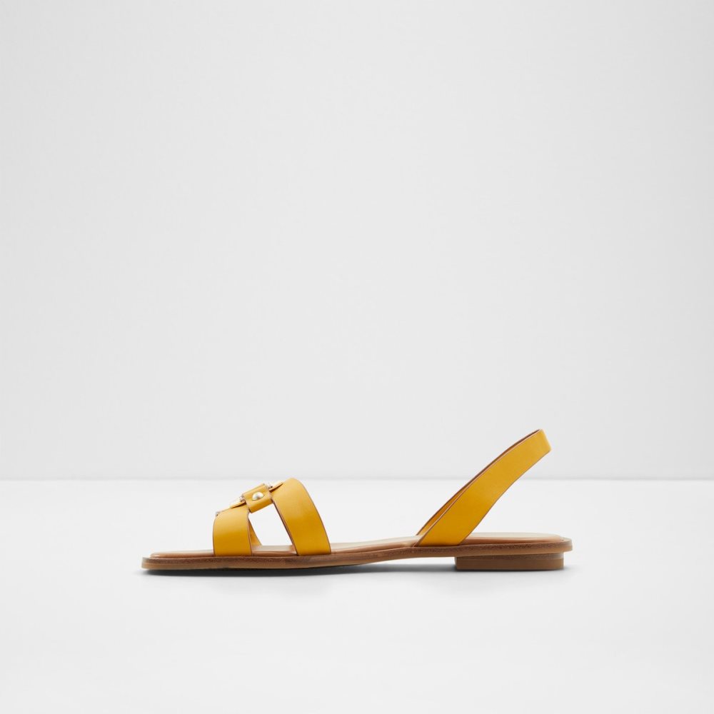 Sandalias Aldo Fandra Sling Back Sandal Amarillos | 17FKGOYBN