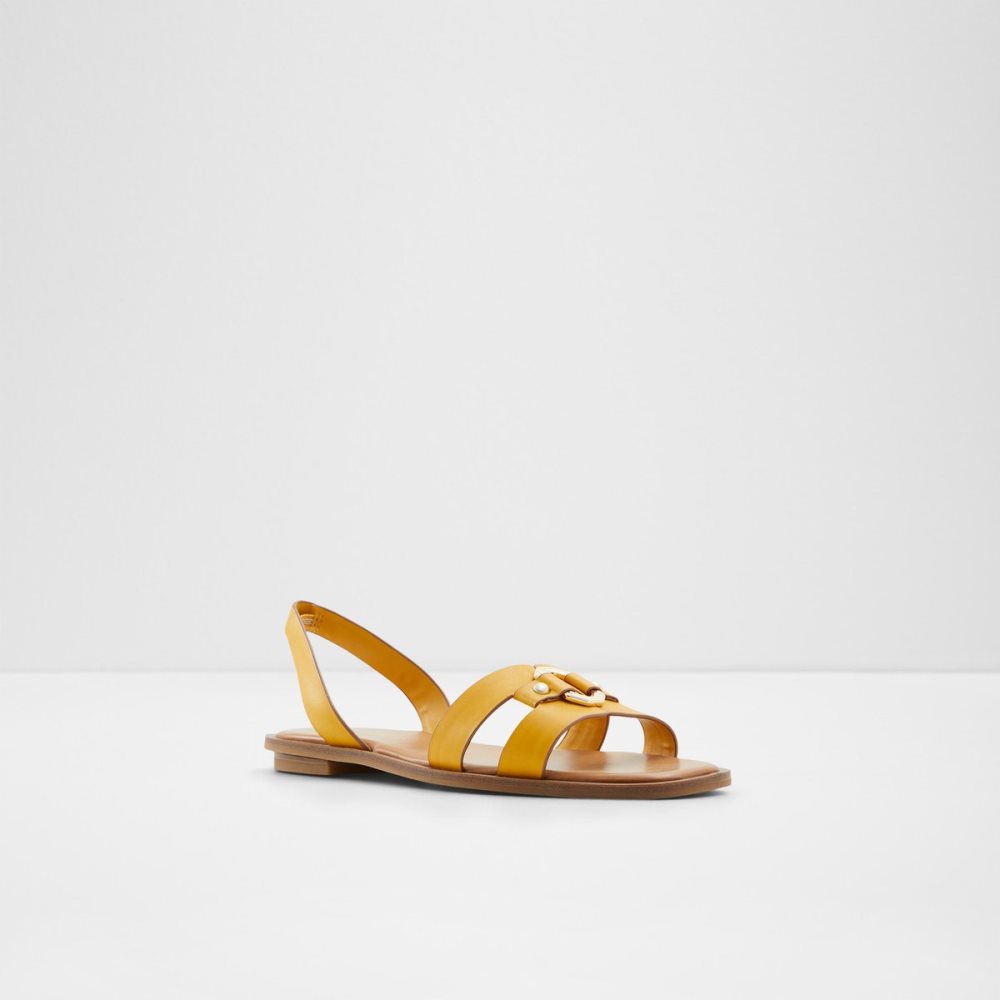 Sandalias Aldo Fandra Sling Back Sandal Amarillos | 17FKGOYBN