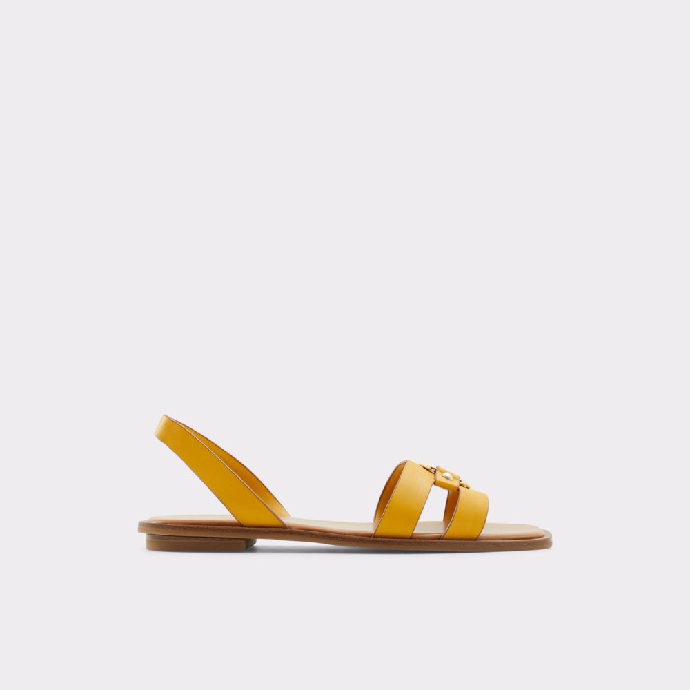 Sandalias Aldo Fandra Sling Back Sandal Amarillos | 17FKGOYBN