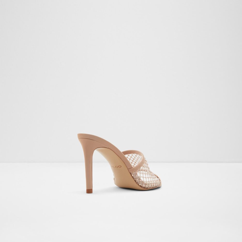 Sandalias Aldo Fluri High Sandal - Stiletto Beige | 23PUYSZOK