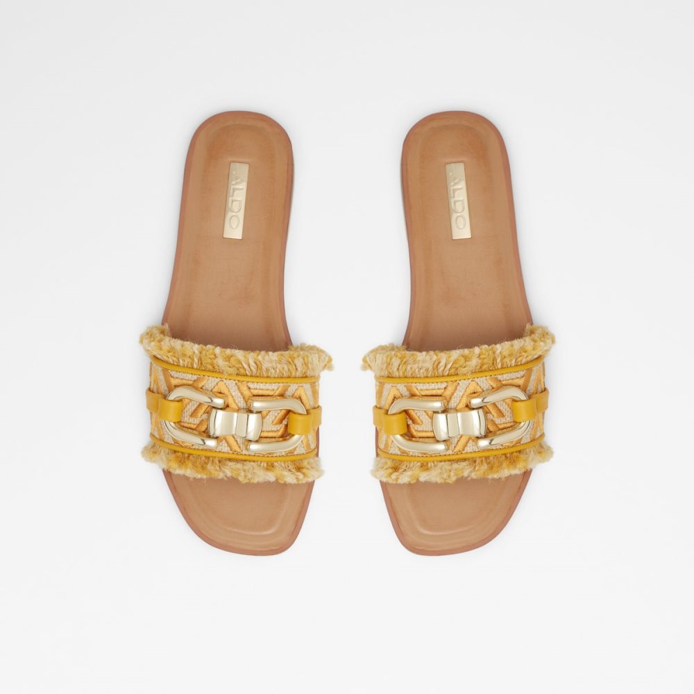 Sandalias Aldo Fringie Chanclas Sandal Naranjas | 50VETHSIK