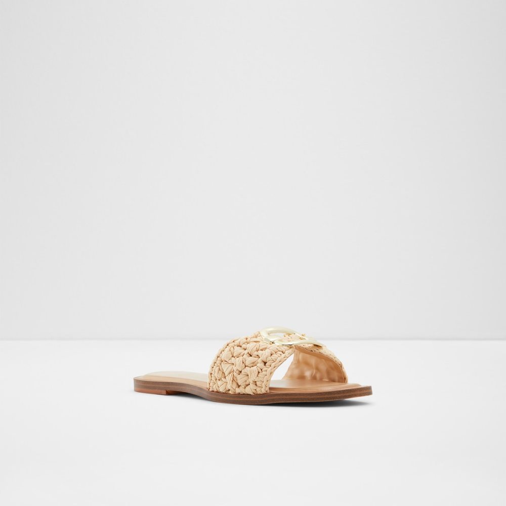 Sandalias Aldo Glaeswen Chanclas Sandal Beige | 16SXFVZGE