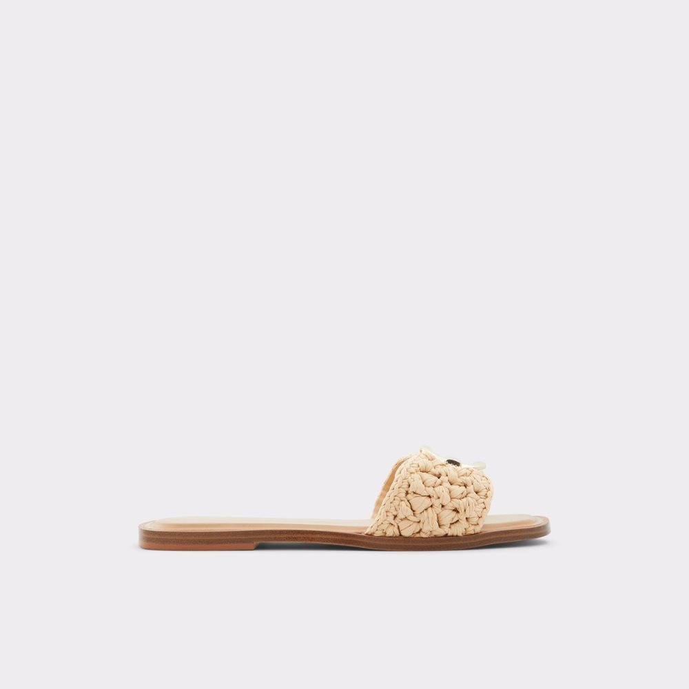 Sandalias Aldo Glaeswen Chanclas Sandal Beige | 16SXFVZGE