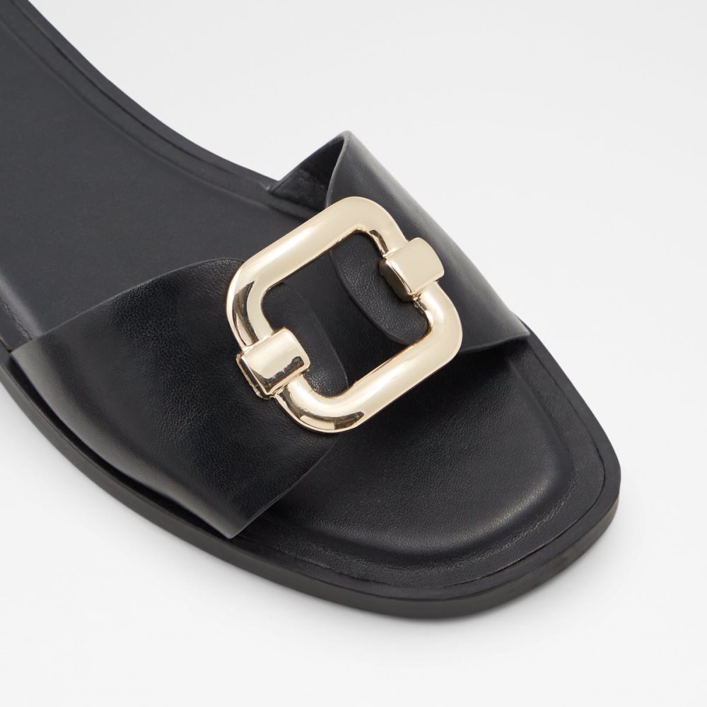 Sandalias Aldo Glaeswen Chanclas Sandal Negros | 50NGJUXMP