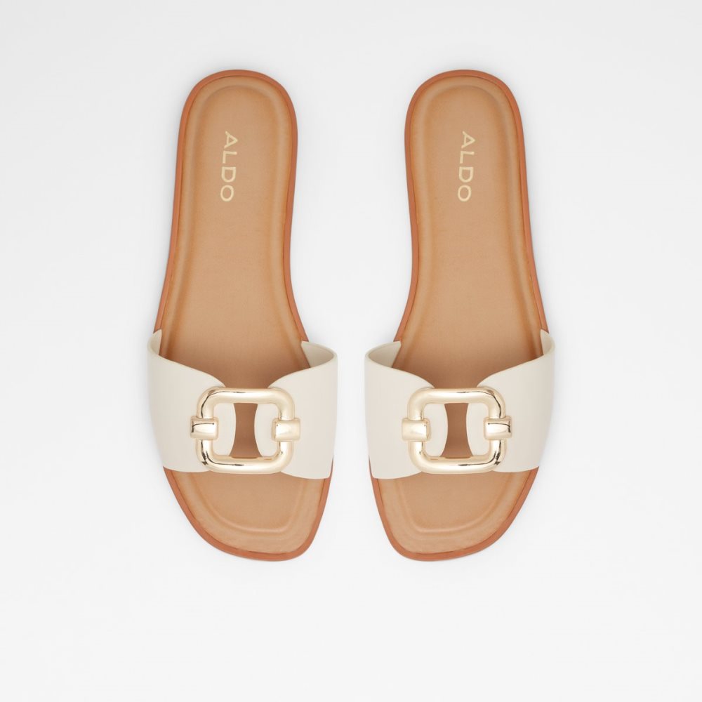 Sandalias Aldo Glaeswen Chanclas Sandal Blancos | 71XRDCVBS