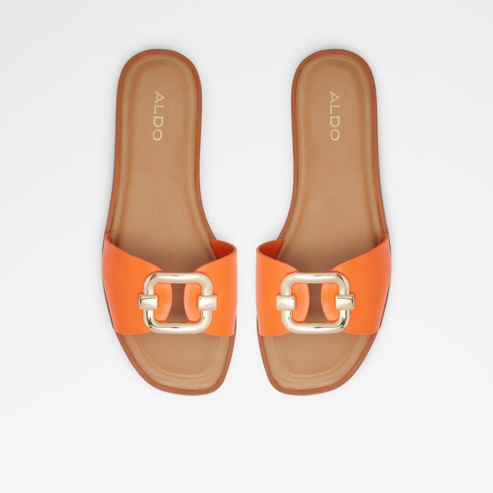 Sandalias Aldo Glaeswen Chanclas Sandal Naranjas | 98LRIOCKJ