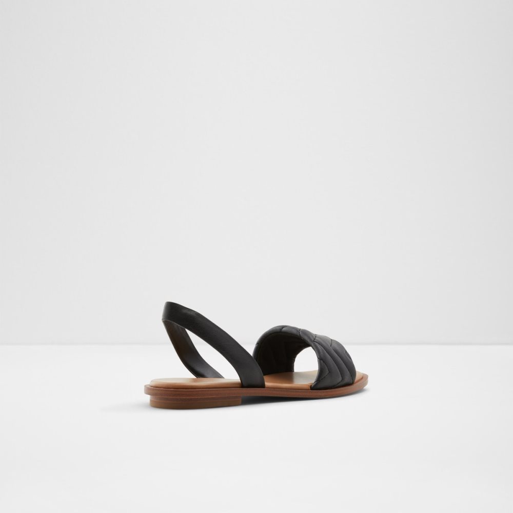 Sandalias Aldo Grirawiaflex Planos Sandal Negros | 80YQOTUEP