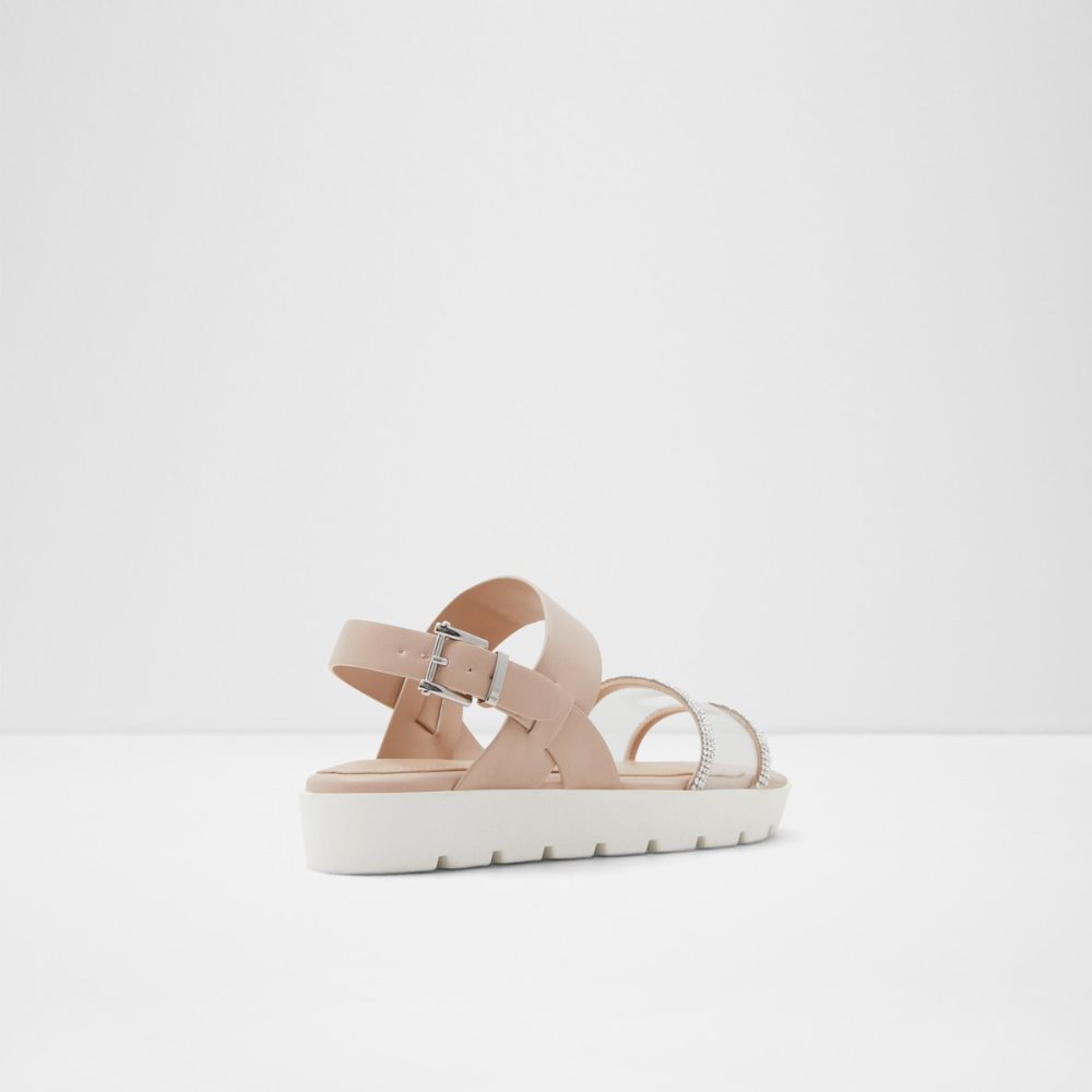 Sandalias Aldo Hailey Planos Sandal - Lug Sole Rosas Claro | 46VIEJSFX