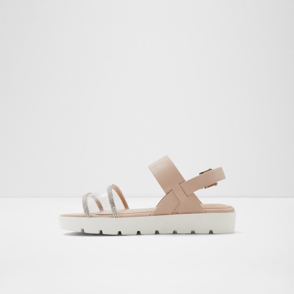 Sandalias Aldo Hailey Planos Sandal - Lug Sole Rosas Claro | 46VIEJSFX