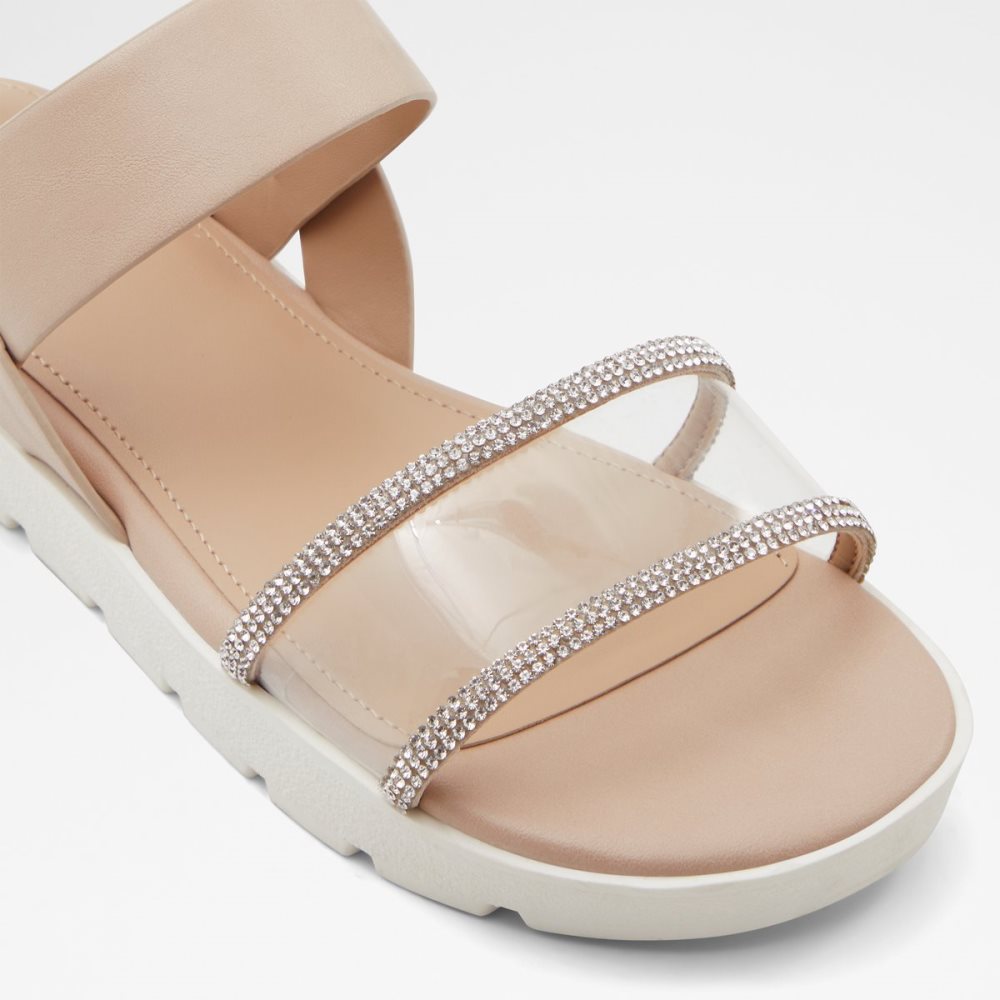 Sandalias Aldo Hailey Planos Sandal - Lug Sole Rosas Claro | 46VIEJSFX